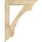 Ekena Millwork Legacy Traditional Rough Sawn Bracket w/ Offset Brace, Douglas Fir, 6"W x 28"D x 36"H BKT0604X28X36LEC01RDF - alternate 2